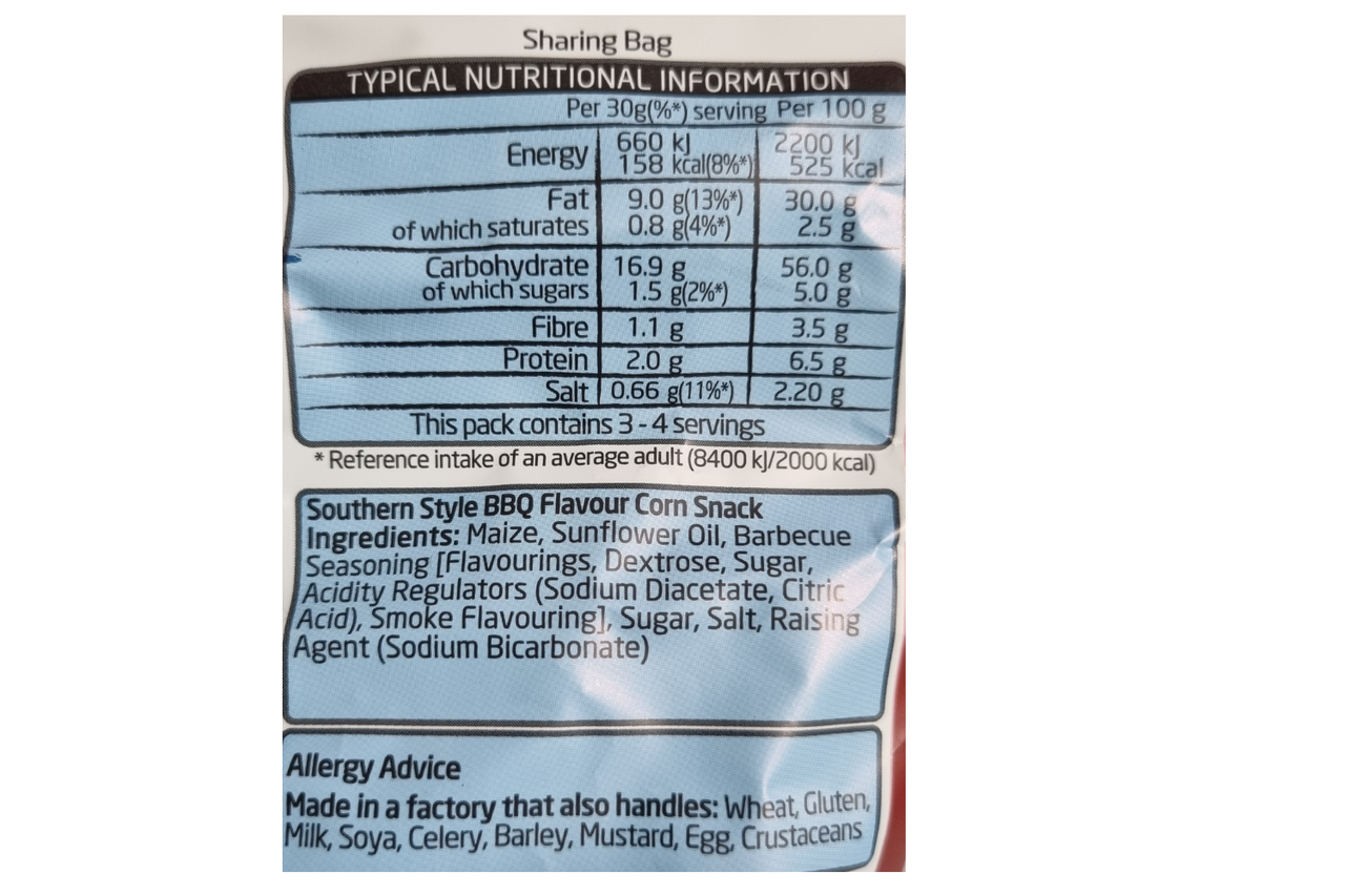 Box of Walkers Bugles Southern Style BBQ Snacks 12 x 110g Best